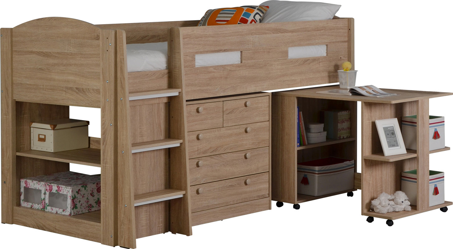 Flintshire Furniture Frankie Cabin Bed with Storage and Desk & Reviews